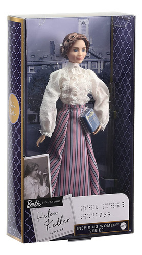 Barbie Signature, Helen Keller, Muñeca De Colección