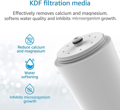 Filtro De Agua Para Ducha Aq 4125 Kdf
