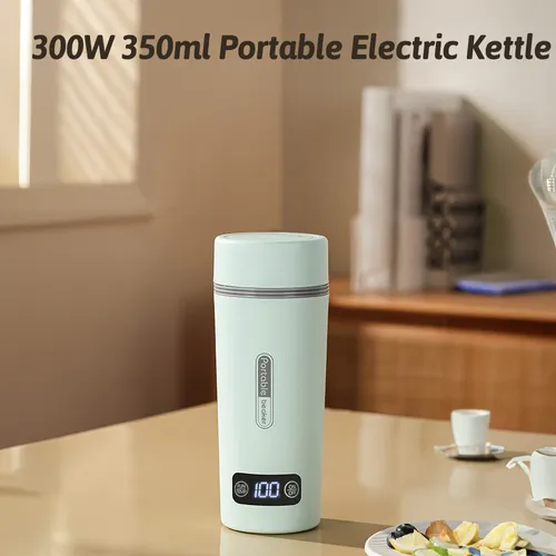 Electric Cup 350ml Boiling Water Travel Work Electric