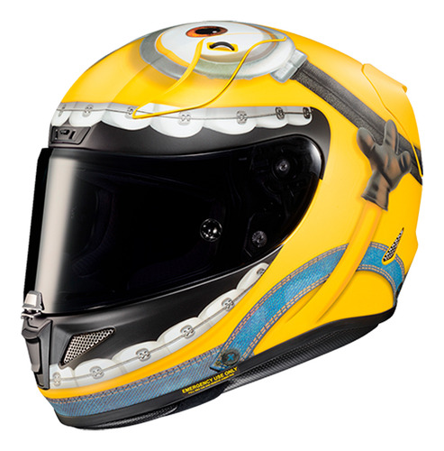 Capacete Hjc Rpha 11 Minions Otto Amarelo