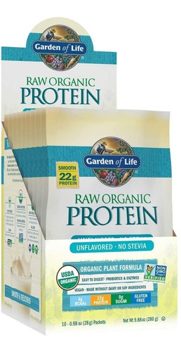 Proteína Orgánica Vegetal 10 Pack - g a $1397