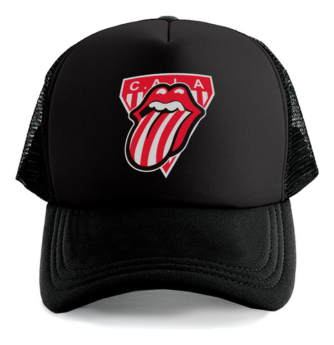 Gorra Trucker Futbol Los Andes Rolling Stones Unica