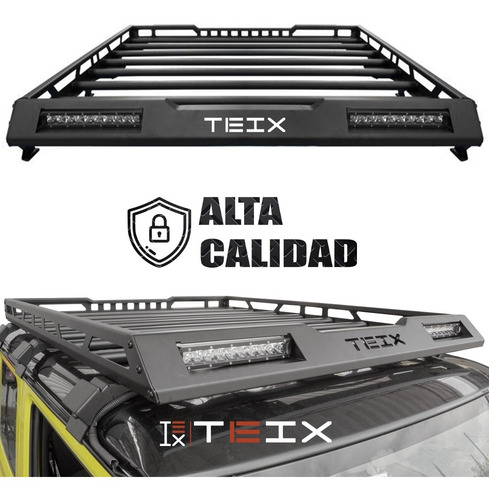 Imagen 4 de 9 de Canastilla Portaequipajes Tipo Gwagon Jimny Suzuki 2021+
