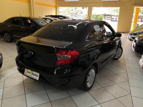 Ka Sedan Plus 1.5 Aut. Preto Completo, Impecavel.