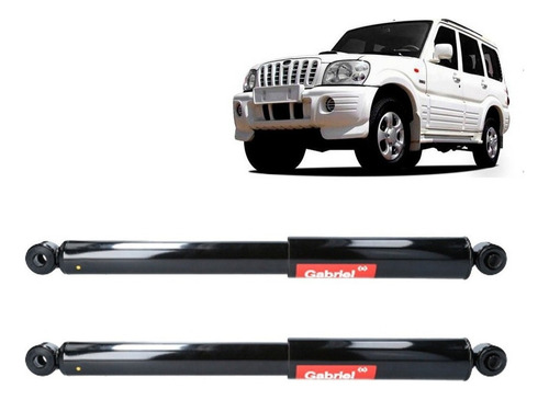 Par Amortiguadores Traseros Para Mahindra Scorpio 2009 2017