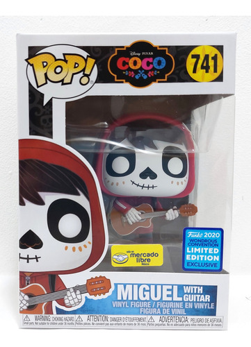 Funko Pop! Coco - Disney Pixar - 741 Miguel With Guitar 2020