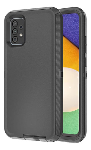 Funda Szfirstey, P/ Samsung Galaxy Serie A52, Color Negro