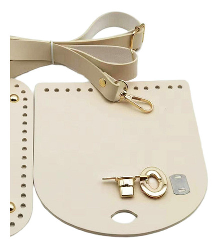 Bolsa De Ganchillo Con Base Inferior, Correa De Hombro