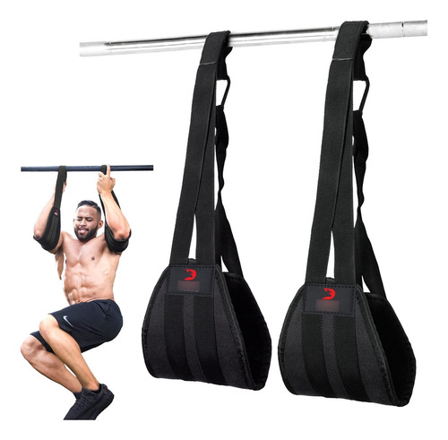 Dmoose Hanging Ab Straps For Pull Up Bar & Abdominal Muscle