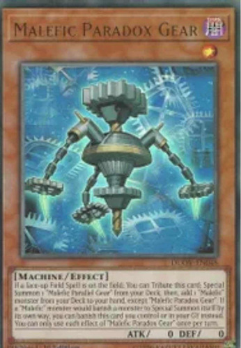 Yugioh! Malefic Paradox Gear