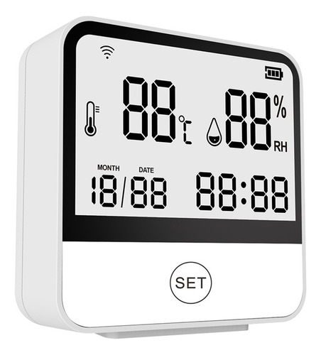 Higrotermógrafo, Tiempo Y Temperatura, Sensores Wifi De Gran