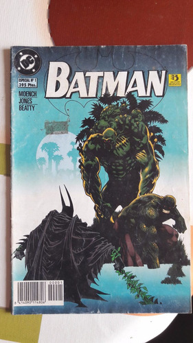 Batman - Swamp Thing - (crossover) De Moench Y Jones