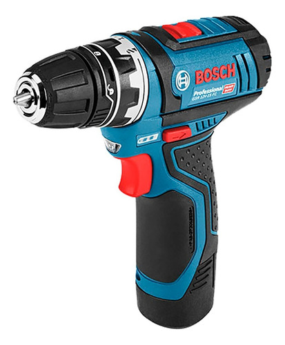 Taladro Atornillador Gsr 12v-15 Fc + Set X-line 65 Pcs Azul