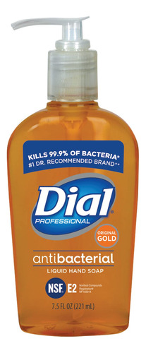 Dial -724702 Gold Antibacterial Jabon Liquido Para Manos, Bo