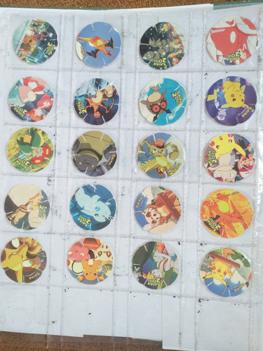 Colección Completa - Tazos Pokemon 2000 - Picks Pokemon (Usado)