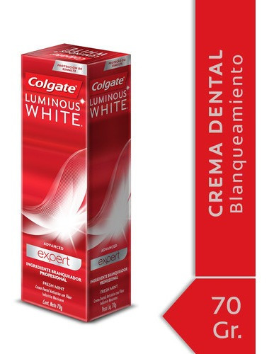 Crema Dental Colgate Luminous White Advanced Expert 70 G