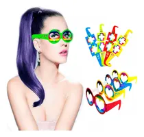 Comprar 10 Lentes Neon Carton Antifaz Antifaces Batucada Fiesta 