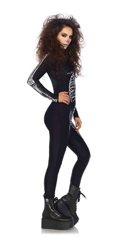 Disfraz De Esqueleto Para Mujer Talla: L Halloween