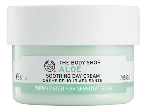 The Body Shop Crema De Día Calmante De Aloe Regular, 1.7 O.