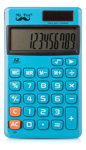 Mr. Pen - Calculadora De Funcin Estndar, 12 Dgitos, Calculad