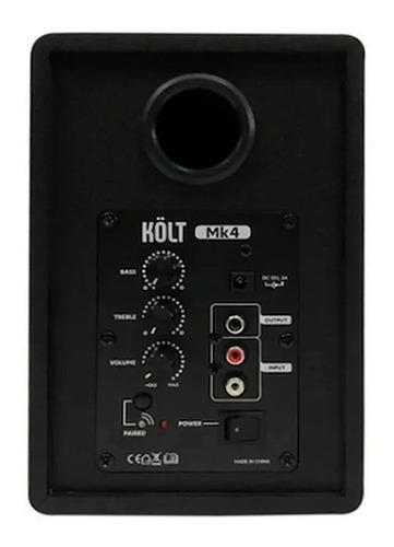 Imagen 4 de 10 de Par Monitores De Estudio Parlantes Bluetooth Kolt Mk4