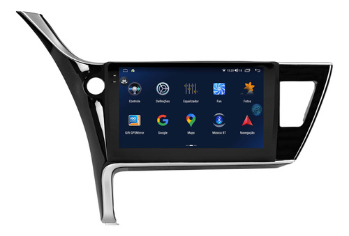 Multimidia Corolla 18/19 9p Proton G3 Android 14 6gb 64gb