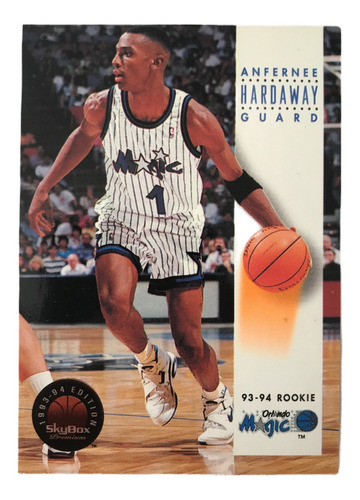 Anfernee Penny Hardaway Rc Skybox #259 1994 Rookie Card