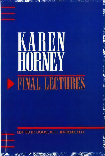 Final Lectures, De Karen Horney. Editorial Ww Norton Co, Tapa Blanda En Inglés