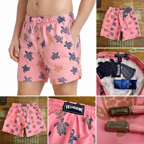 Shorts Vilebrequin Praia Masculino Original Estampado 705