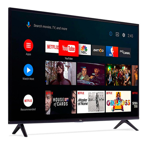 Imagen 2 de 5 de Smart Tv 40 PuLG Led Fhd 60hz Hdmi Dolby Negro 40a325 Tlc