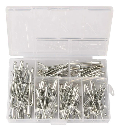 120 Piezas De Remaches Ciegos, Caja De Almacenamiento