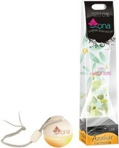 Imagem 1 de 4 de Aromatizante Ona Azahar 6ml Perfume P/ Carro Casa O + Top
