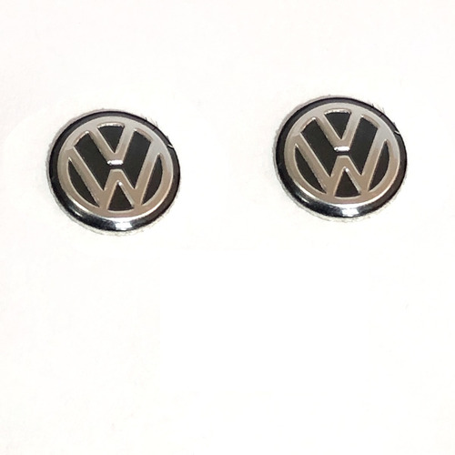 Emblemas Logos De Llave Volkswagen 14 Mm (2 Unidades)