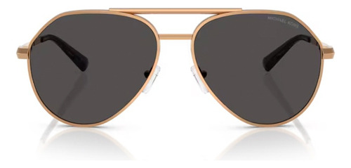 Lente Solar Michael Kors Mk1168 Brentwood Colores Lente Dark Grey Solid Varilla 189987 Beige Gold Armazón 189987 Beige Gold