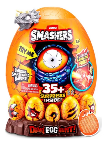 Huevo Dinosaurio Cacería Épica Smashers Egg Dino Hunt