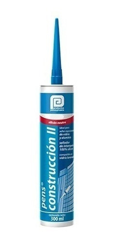 Silicón Pens Construcción Ii Transparente 300ml Pennsylvania