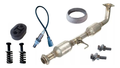 Catalizador Hilux 2010 Al 2023 Con Goma, Tornillos Y Sensor1