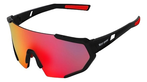 Lentes Gafas Mtb Polarizados Uv400 West Biking / Mmountain