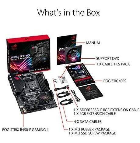 Tarjeta Madre Asus Rog Strix B450-f Gaming Ii -negro