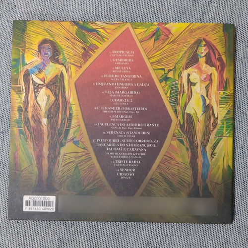 Cd Novela Velho Chico Vol. 1 - Excelente Estado Estandar (Usado)