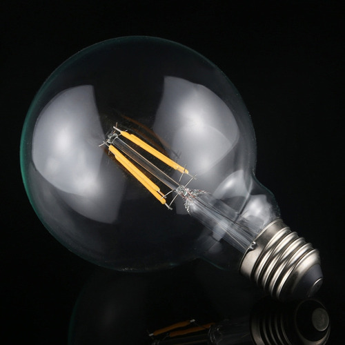 Luz Led De Filamento Led G95 E27 De 4 W Con Atenuación Retro