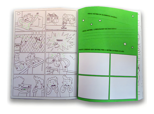 Meu Caderno De Desenho - Para Meninos, De Ballon Midia., Vol. 1. Editorial Girassol, Capa Mole Em Português
