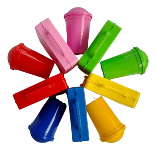Combo 30 Souvenir Valijas Plasticas + Vasos Milkshake Surtidos