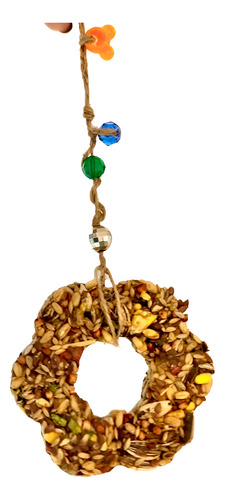 Alimento Para Aves En Forma De Figura Colgante Para Jaula