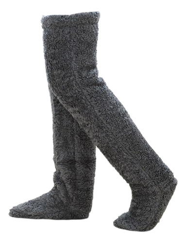 - Calentadores De Piernas De Felpa Legging Medias Calcetines