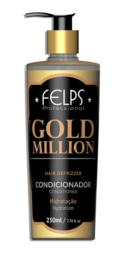 Felps Condicionador Gold Million 250ml + Brinde