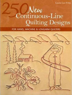 Libro 250 New Continuous Line Quilting Designs : For Hand...