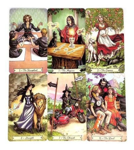 Imagen 2 de 7 de Tarjeta De Tarot Everyday Bruja