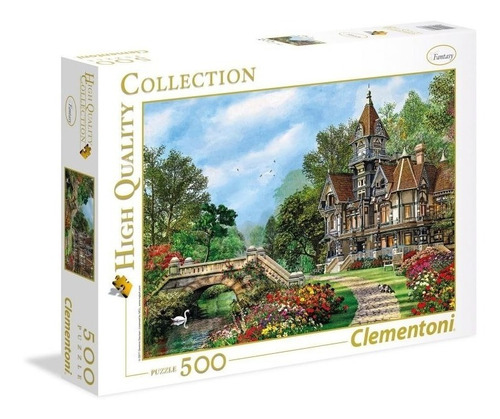 Puzzle Clementoni X 500 Old Waterway Cottage Rre 35048