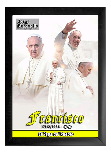 Cuadro Papa Francisco - Papa Blanco